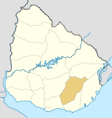 Uruguay Lavalleja map.svg