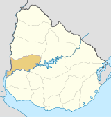 Uruguay Río Negro map.svg