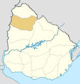 Uruguay Salto map.svg