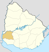 Uruguay Soriano map.svg