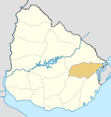 Uruguay Treinta y Tres map.svg