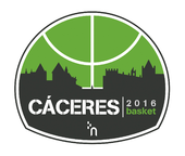 Cáceres Ciudad del Baloncesto logo
