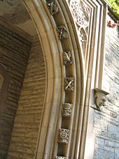 Archway of University Hall at McMaster University