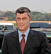 Picture of Prime Minister Hashim Thaci