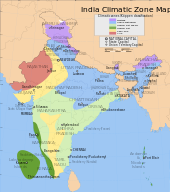 "India Climatic Zone Map".
