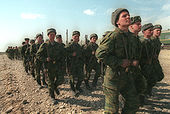 Troops of 98th Airborne Division in Chechnya; March 20th, 2000