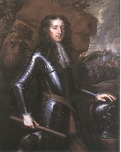 portrait of a man clad in armour, looking right