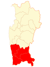Location in the Coquimbo Region