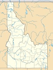 Map showing the location of Deer Flat National Wildlife Refuge