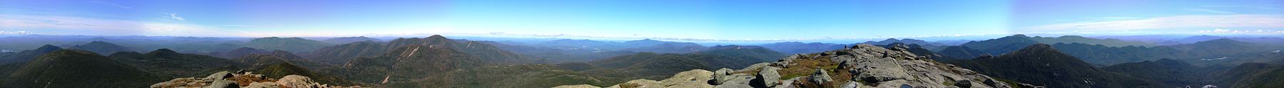360 view from summit of Mount Marcy.