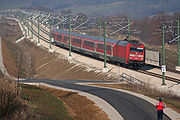 At a top speed of 200 km/h, the München-Nürnberg-Express is the fastest regional train in Germany.