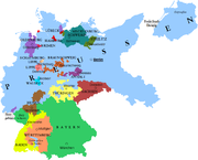 Map of Germany in 1925