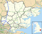RAF Debden is located in Essex
