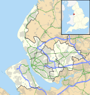 Dell Bridge is located in Merseyside