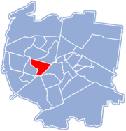 Location of Osiedle Młodych