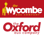 The previous 1999 logos of the Wycombe Bus Company and Oxford Bus Company