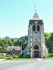 Monsures - Eglise Saint Léger et Mairie.jpg