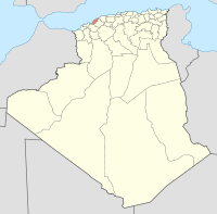 Algeria 27 Wilaya locator map-2009.svg