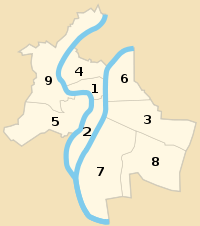 Arrondissements of Lyon