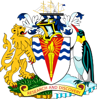 Coat of arms of the British Antarctic Territory