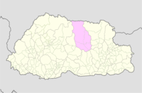 Bumthang Bhutan location map.png