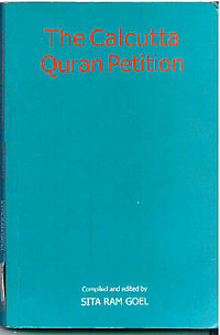 The Calcutta Quran Petition cover