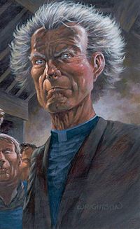 Father Callahan from Wolves of the Calla. Art by Bernie Wrightson.