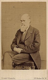 Carte de visite photography of Charles Darwin by Ernest Edwards, 1867.jpg