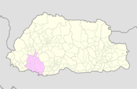 Chukha Bhutan location map.png