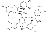 Chemical structure of cinnamtannin B1