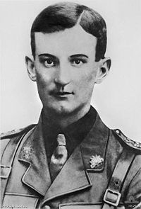A head and shoulders portrait of a man in military uniform.