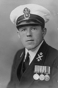 Claude Choules in uniform (1936)