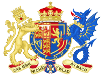 Coat of Arms of Sophie, Countess of Wessex.svg