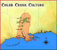 Coles Creek culture map HRoe 2010.jpg