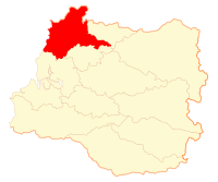 Location of  Mariquina commune in Los Rios Region
