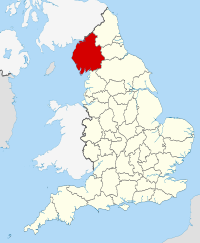 Cumbria within England