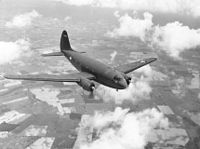 C-46 transport plane