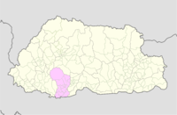 Dagana Bhutan location map.png