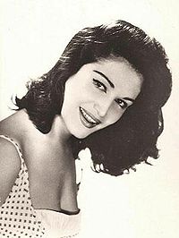Promotional picture of Dalida taken in 1954.