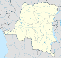 The location of Dongo within the Democratic Republic of the Congo