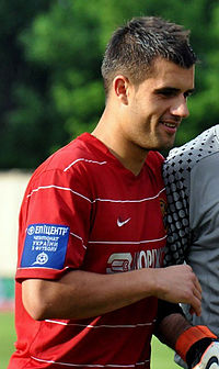 Denys Skepskyi after the game for FC Metalurh Zaporizhya