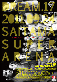 A poster or logo for Dream 17.