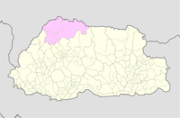 Gasa Bhutan location map.png