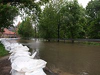 Floods in Gliwice, Poland
