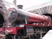 A re-creation of the Hogwarts Express