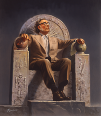 Isaac Asimov on Throne.png