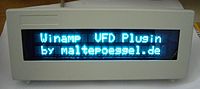 VFD raster display