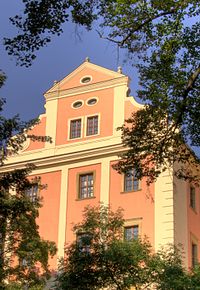 Facade of the Palacký University of Olomouc Art Centre