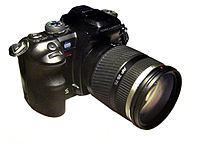 Konica Minolta Maxxum 7D with lens