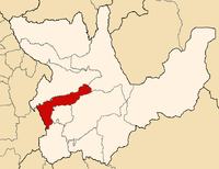 Location of the province Dos de Mayo in Huánuco.png